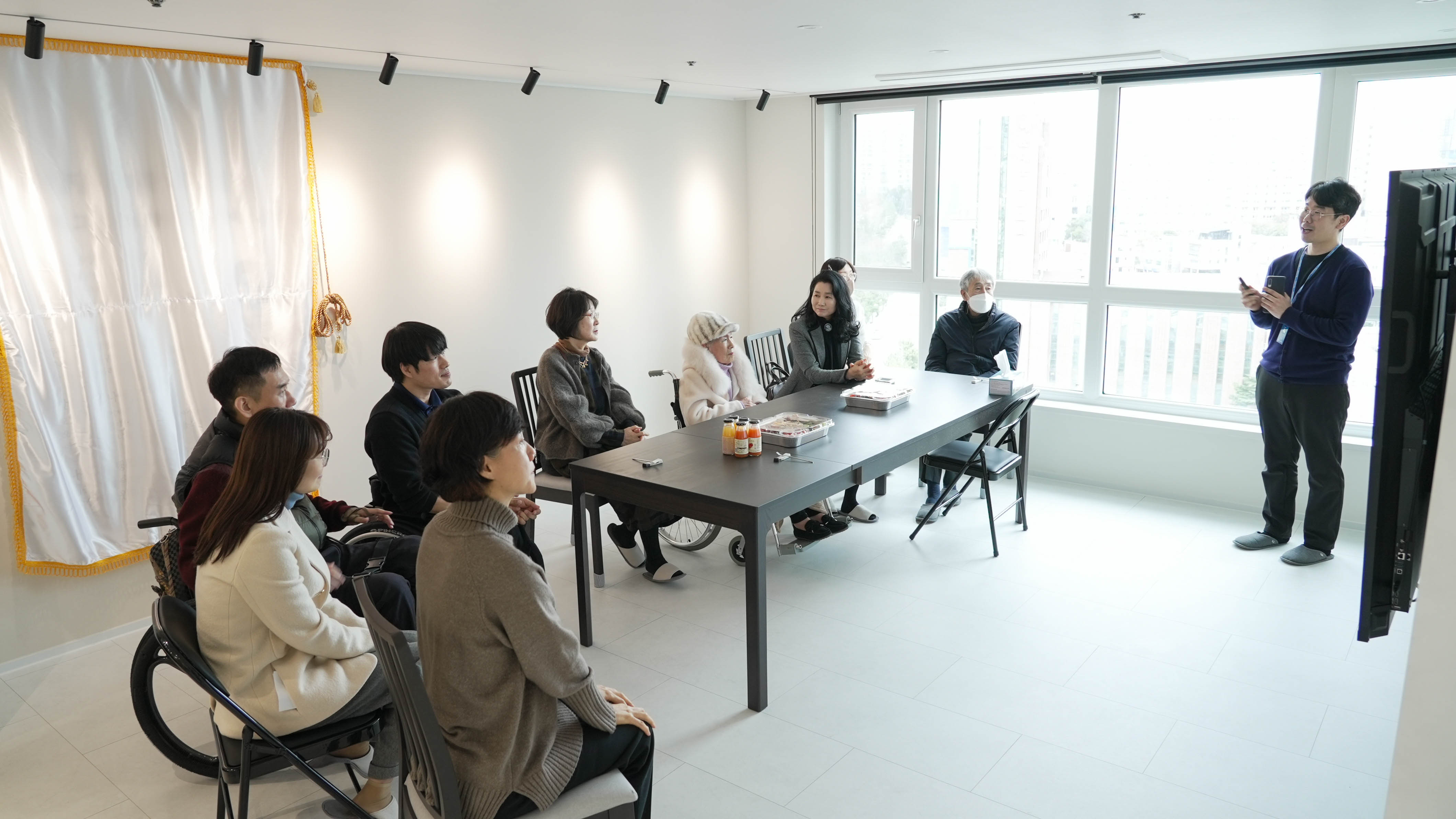 재활병원 중도 중증장애인의 일상(사회)복귀를 돕는 '노운기념 전환홈' 개소식